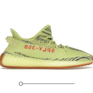 Adidas Yeezy 350 V2 Semi Frozen Yellow
